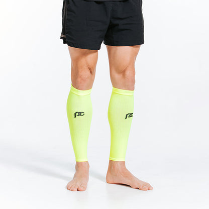 Calf Sleeves, Neon Yellow - ProCompression - The Track and Field Store