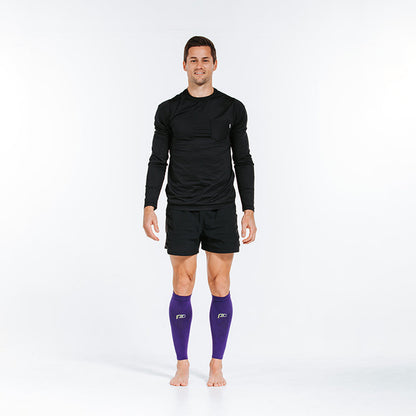 Calf Sleeves, Purple - ProCompression - The Track and Field Store
