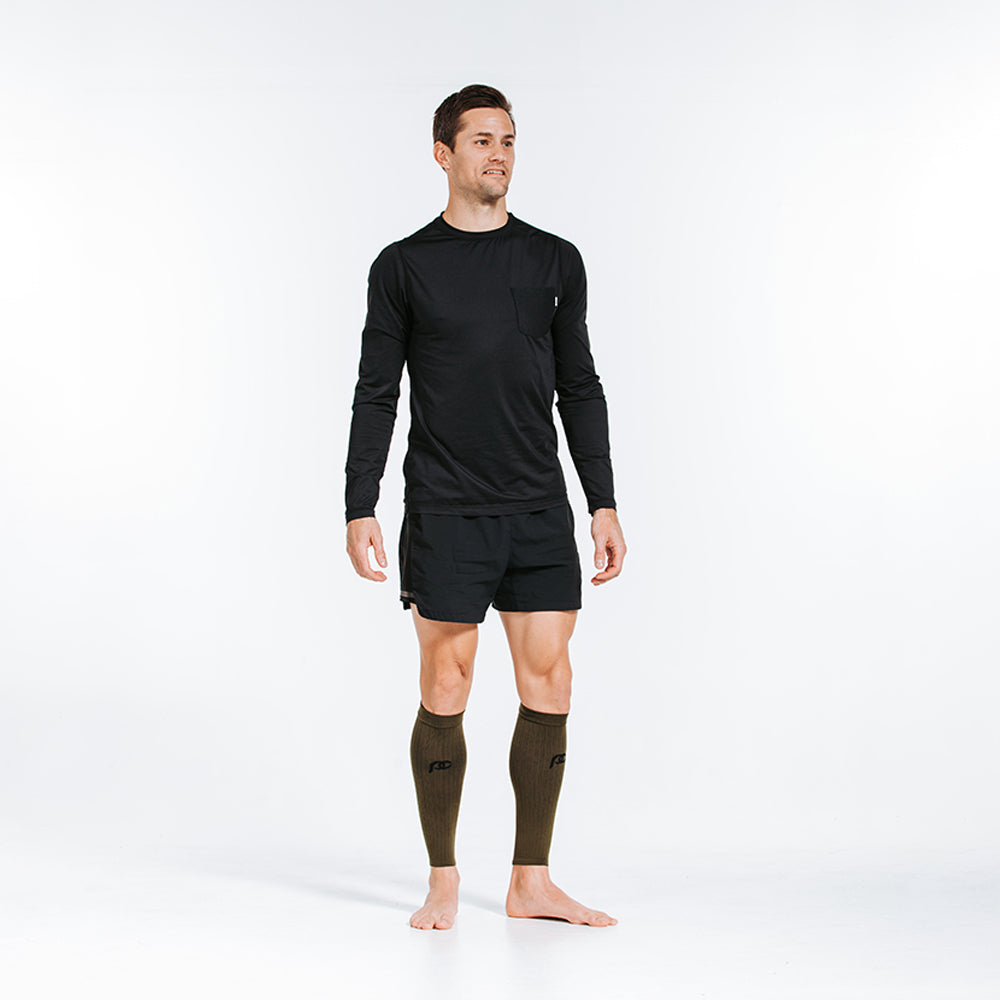 Calf Sleeves, Stealth - ProCompression - The Track and Field Store