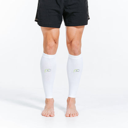 Calf Sleeves, White - ProCompression - The Track and Field Store