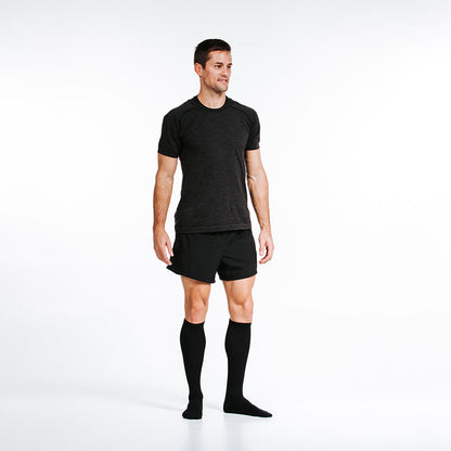 Marathon, Black on Black - ProCompression - The Track and Field Store
