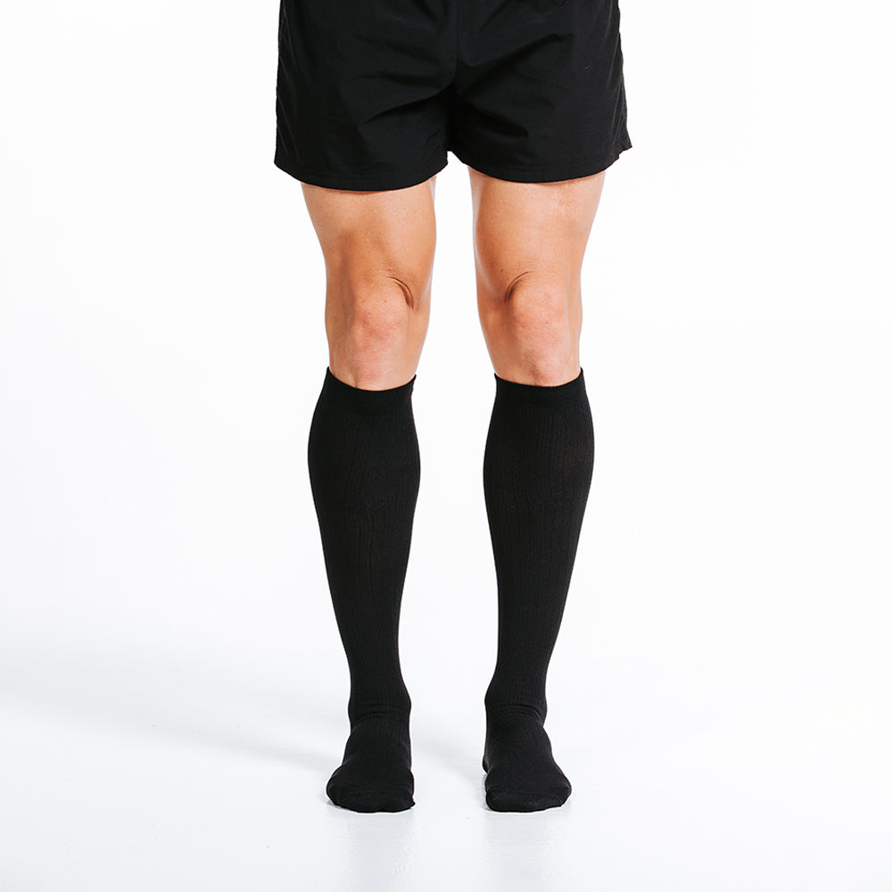 Marathon, Black on Black - ProCompression - The Track and Field Store