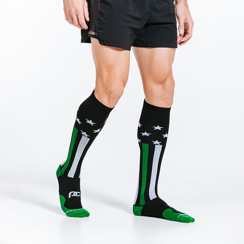 Marathon, First Responder Green - ProCompression - The Track and Field Store