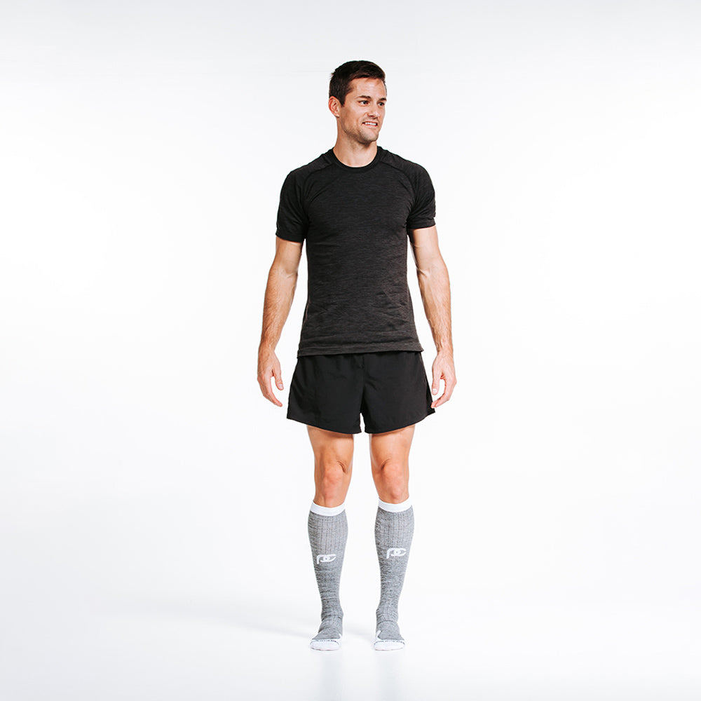 Marathon, Heather Slate - ProCompression - The Track and Field Store
