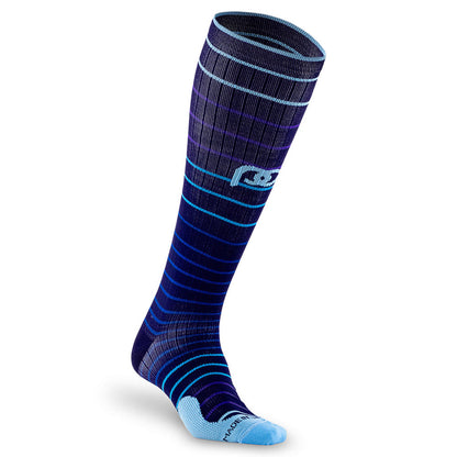 Marathon, Navy Blue Lines - ProCompression - The Track and Field Store