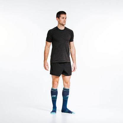 Marathon, Navy Blue Lines - ProCompression - The Track and Field Store