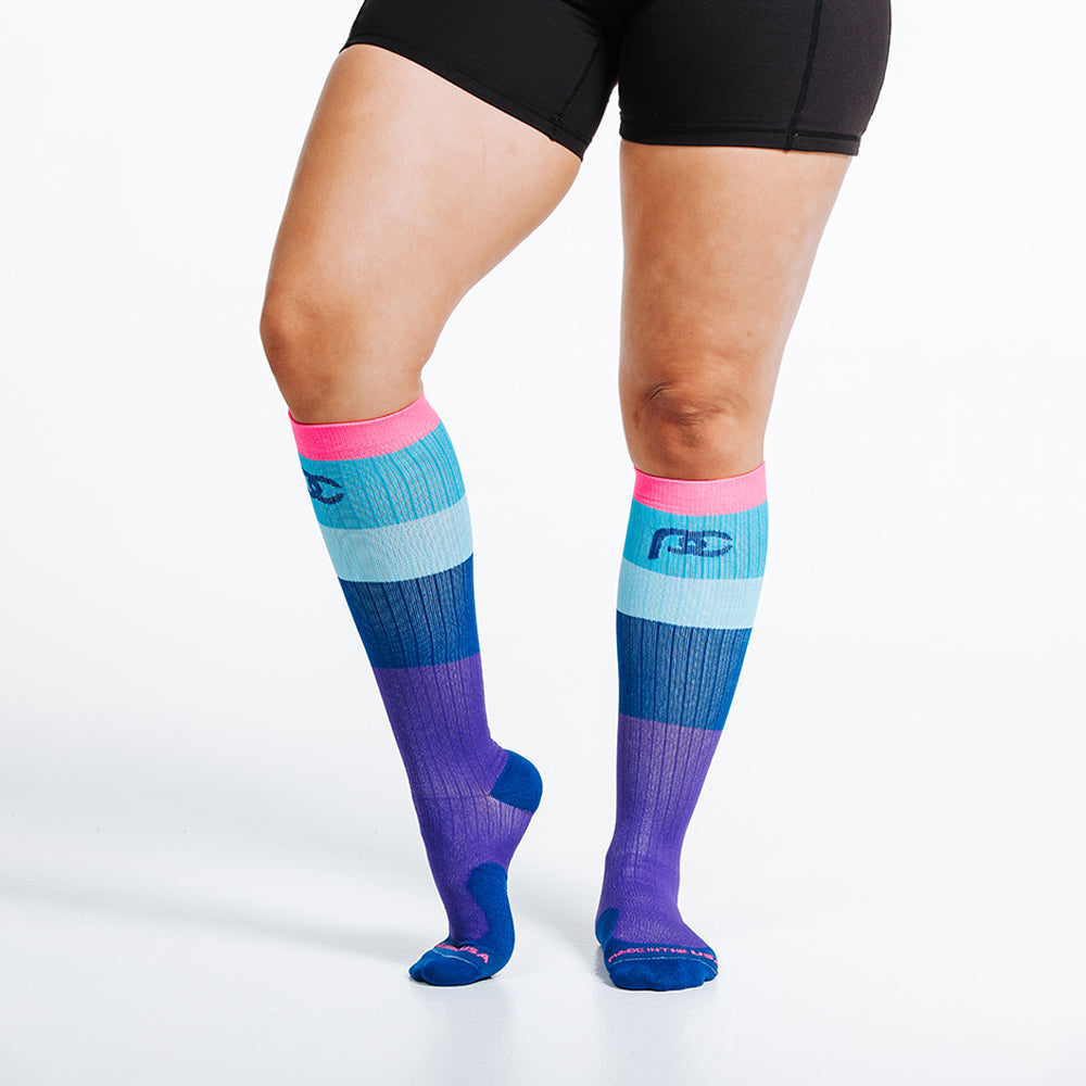 Marathon, Neon and Blue Band - ProCompression - The Track and Field Store