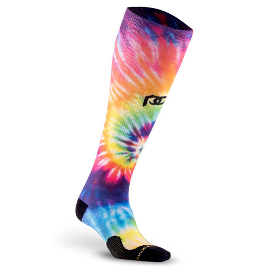 Marathon Printed, Rainbow Tie Dye - ProCompression