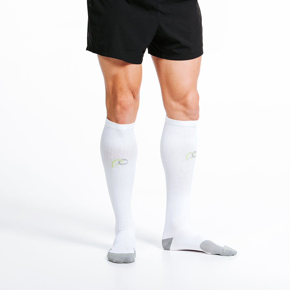 Marathon, White - ProCompression - The Track and Field Store