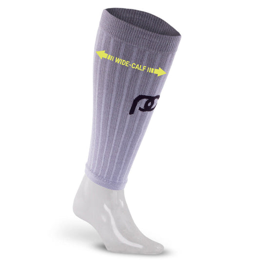 Calf Sleeves, Heather Grey (Wide-Calf) - ProCompression - The Track and Field Store