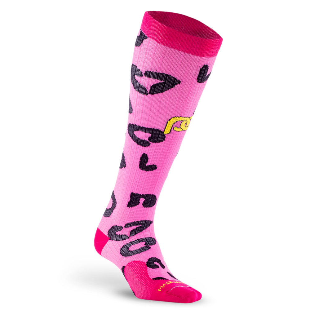 Marathon, Pink Cheetah - ProCompression - The Track and Field Store