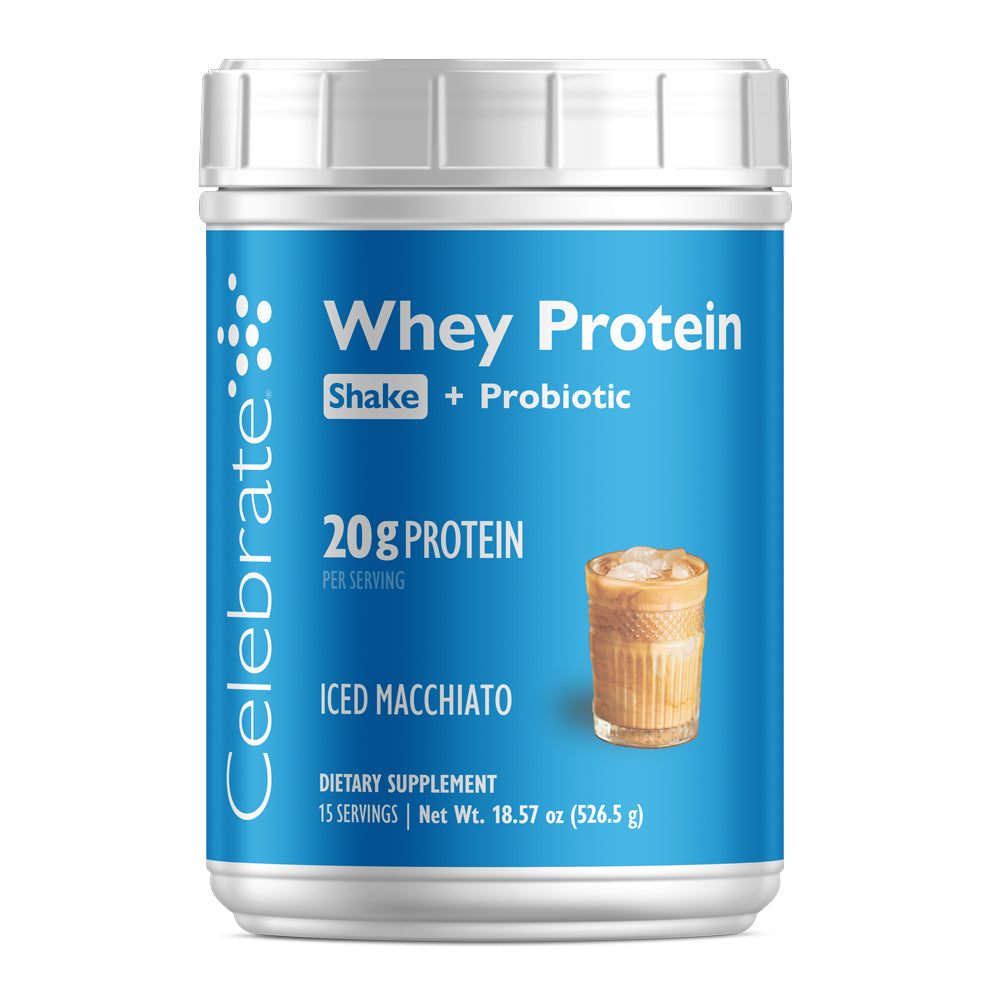 Celebrate® Whey Protein Shake + Probiotic