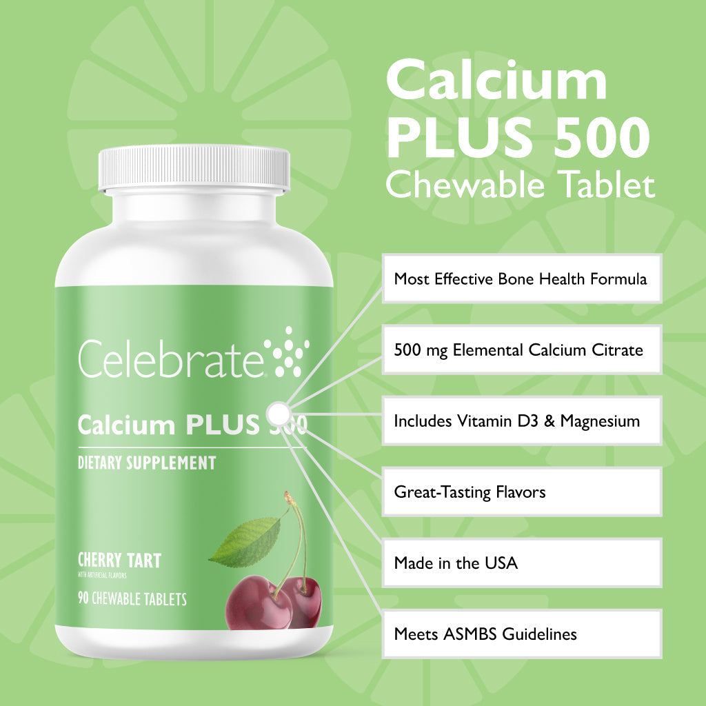 Calcium PLUS 500 Chewable - Celebrate Vitamins Celebrate Vitamins