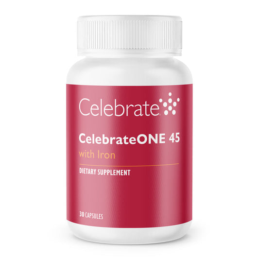 CelebrateONE 45 Once Daily Bariatric Multivitamin with Iron Capsules - Celebrate Vitamins Celebrate Vitamins