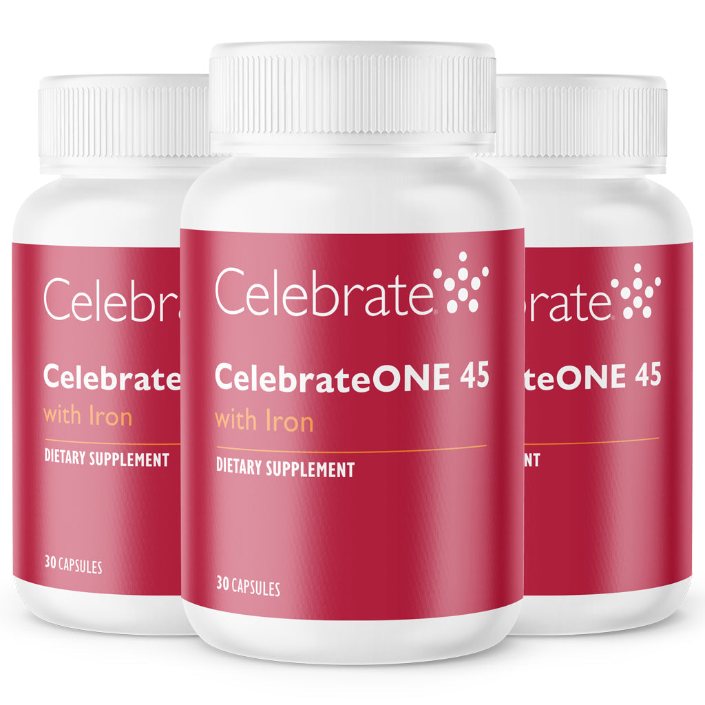 CelebrateONE 45 Once Daily Bariatric Multivitamin Capsule With Iron