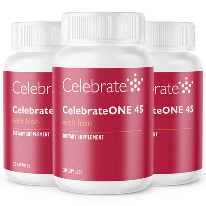 CelebrateONE 45 Once Daily Bariatric Multivitamin Capsule With Iron