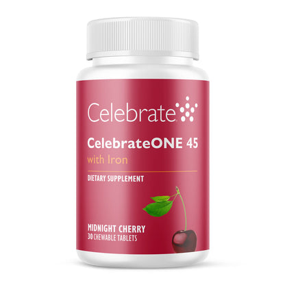 CelebrateONE 45 Once Daily Bariatric Chewable Multivitamin with Iron - Celebrate Vitamins Celebrate Vitamins