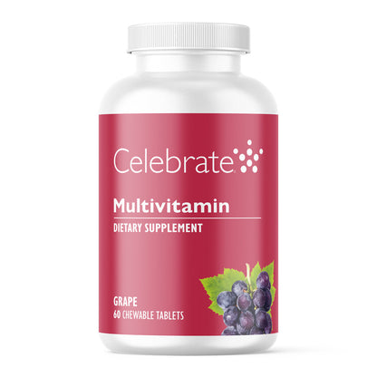 Bariatric Multivitamin Chewable, Iron Free - Celebrate Vitamins Celebrate Vitamins