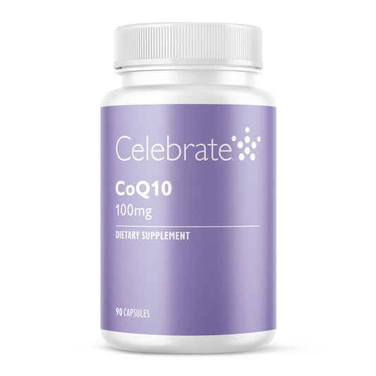 CoQ10 (Coenzyme Q10), 100mg - Celebrate Vitamins Celebrate Vitamins