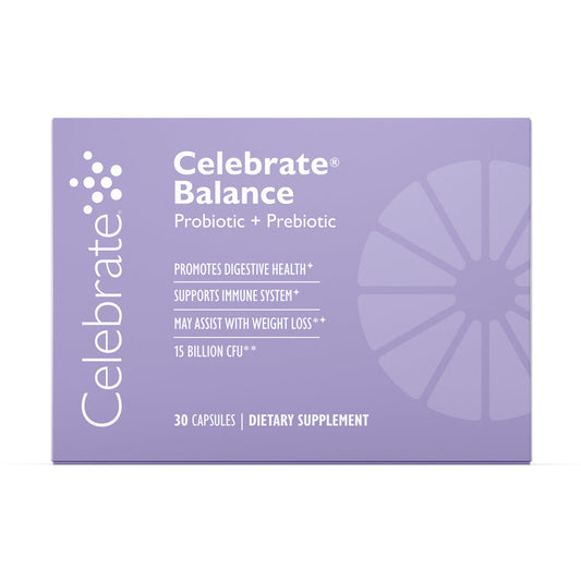 Celebrate® Balance Probiotic + Prebiotic - Celebrate Vitamins Celebrate Vitamins