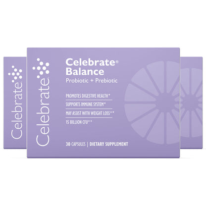 Celebrate® Balance Probiotic + Prebiotic - Celebrate Vitamins Celebrate Vitamins