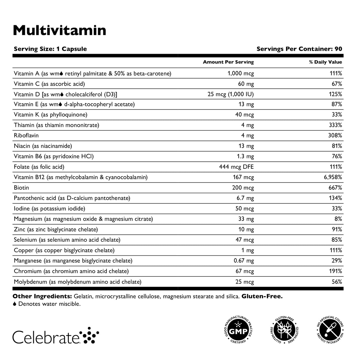 Bariatric Multivitamin Capsules, Iron-Free