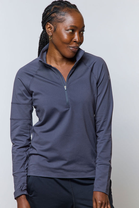 Foudy Mid-Weight Long Sleeve ½ Zip Top Goal Five