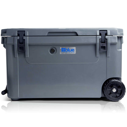 110 Quart Ark Series Roto-Molded Wheeled Cooler - Blue Coolers- Blue Coolers - The Track and Field Store