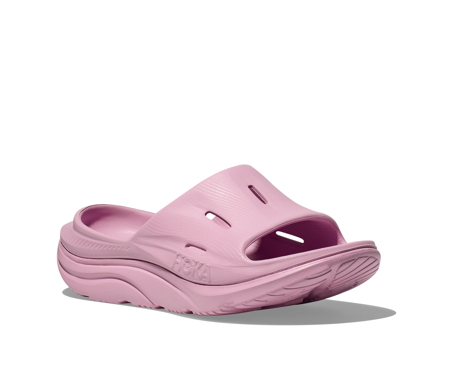All Gender Ora Recovery Slide 3 - Pink Twilight - HOKA