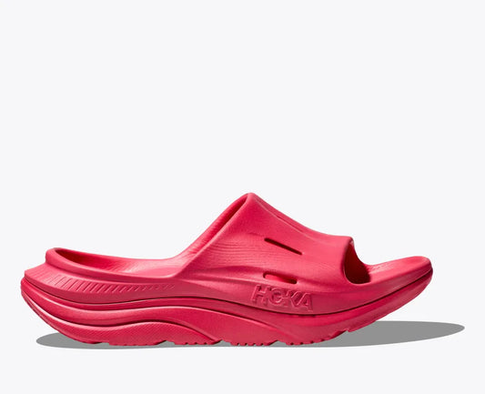All Gender Ora Recovery Slide 3 - Raspberry - HOKA
