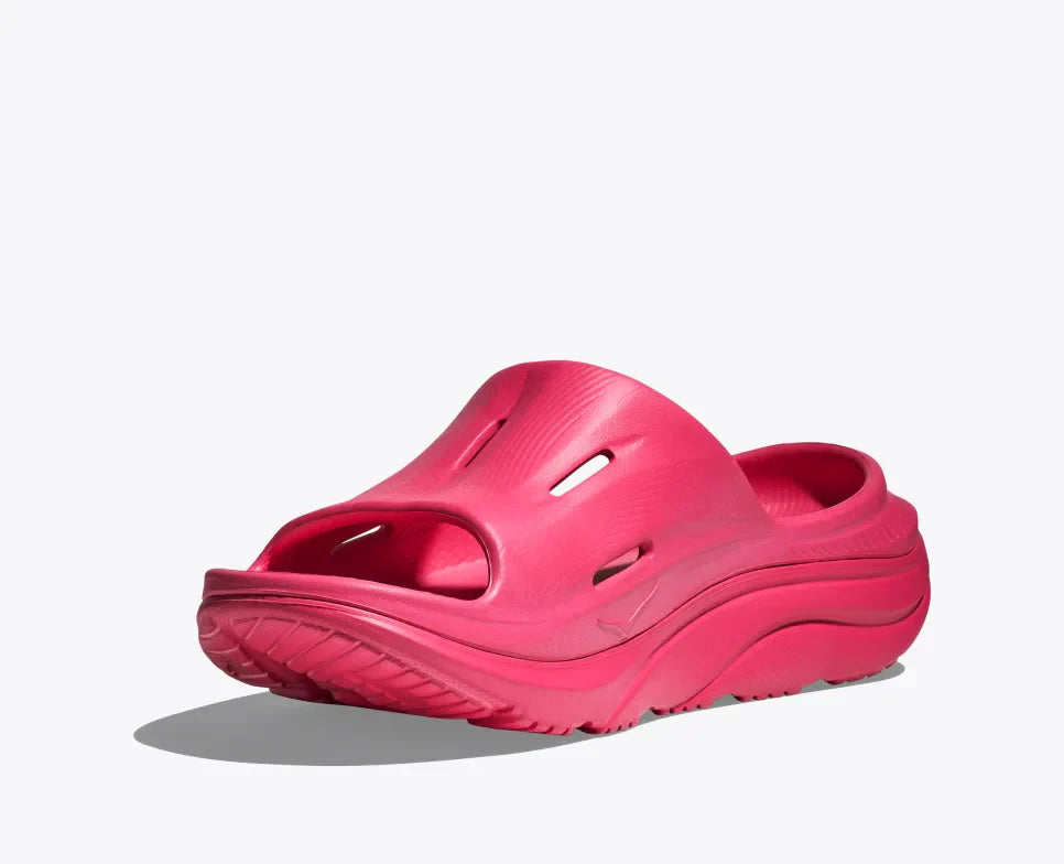 All Gender Ora Recovery Slide 3 - Raspberry - HOKA