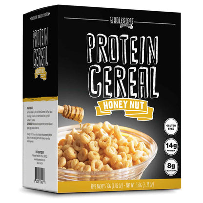 Honey Nut Protein Cereal - High Protein & Fiber, Low Carb - Wholesome Provisions