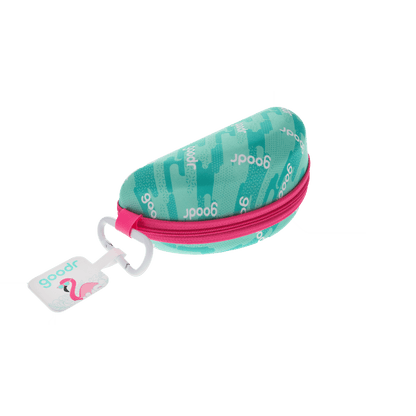 "Gnarliest Case Scenario” Wrap Sunglasses Case with Carabiner - goodr