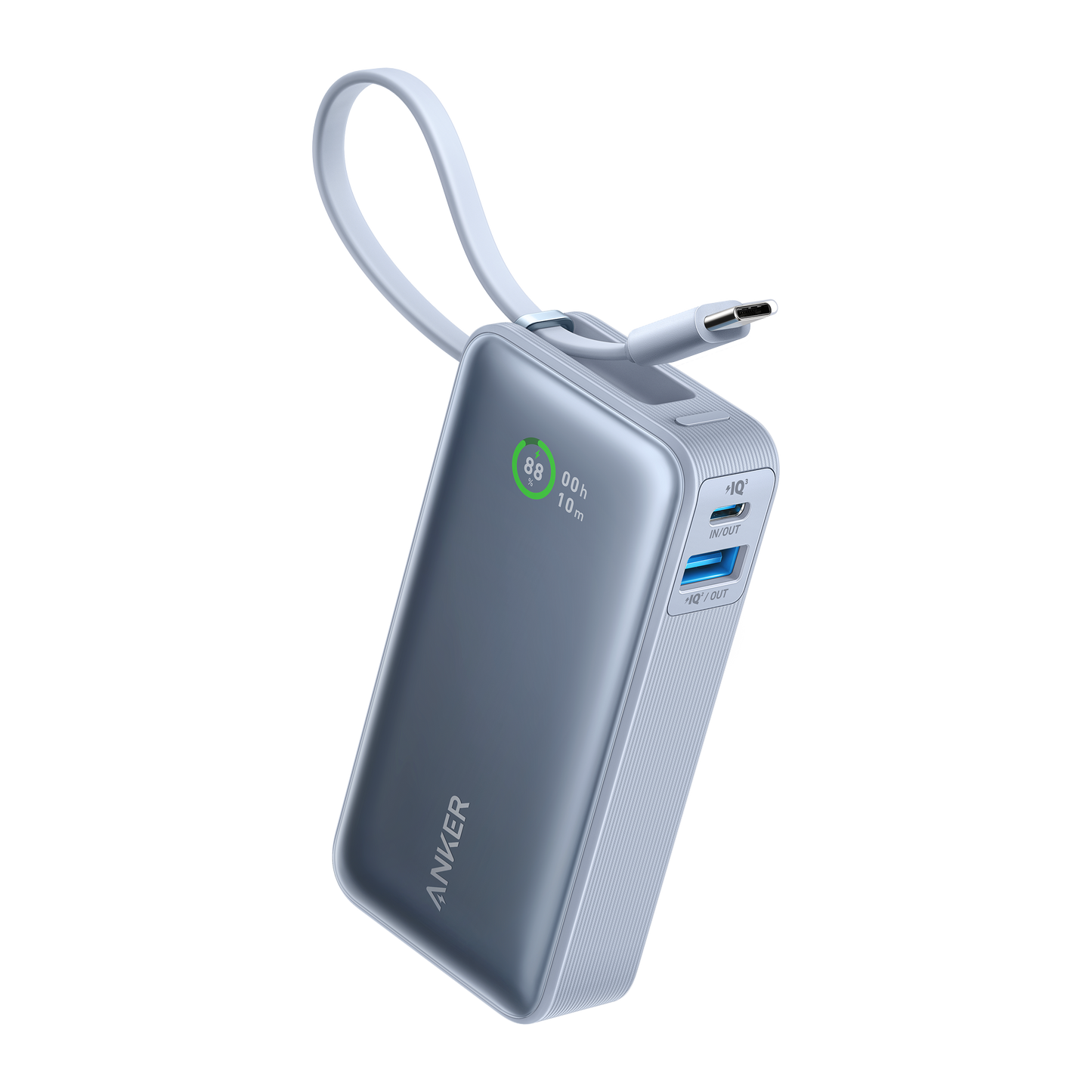 Anker Nano Power Bank (30W, Built-In USB-C Cable) Anker
