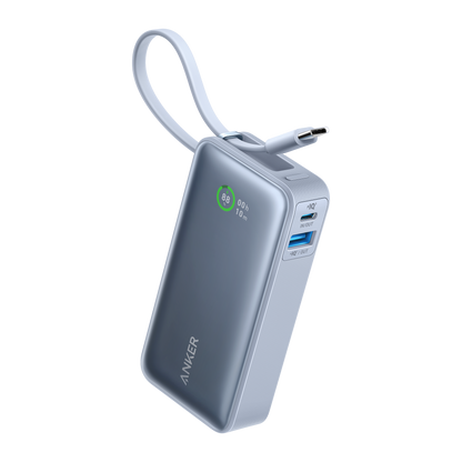 Anker Nano Power Bank (30W, Built-In USB-C Cable) Anker
