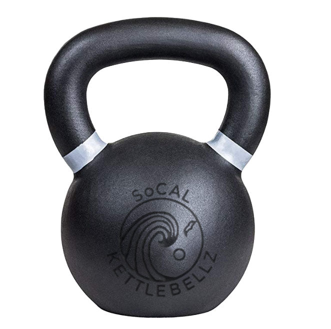 20 kg (44 lb) Powder-Coated Cast-Iron Kettlebell – Black | SoCal Kettlebellz SoCal Kettlebellz