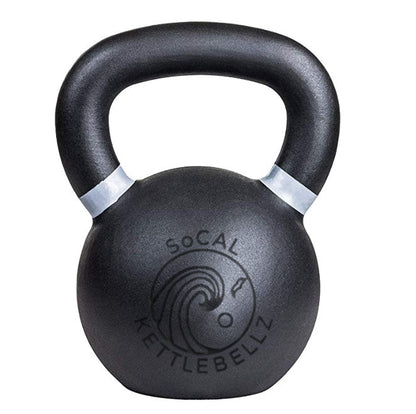 20 kg (44 lb) Powder-Coated Cast-Iron Kettlebell – Black | SoCal Kettlebellz SoCal Kettlebellz