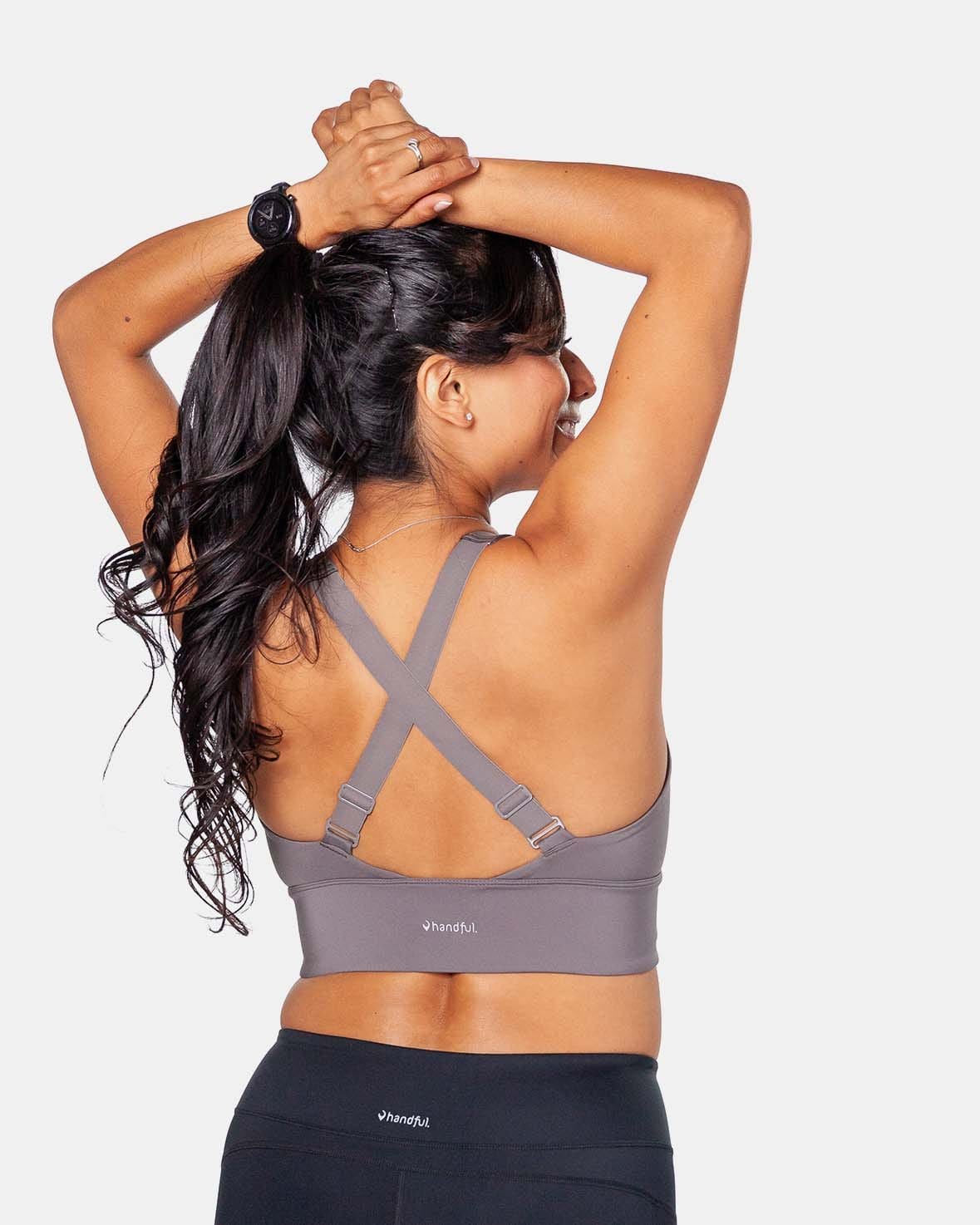 Gametime Bra – Magnetic Gray - Handful