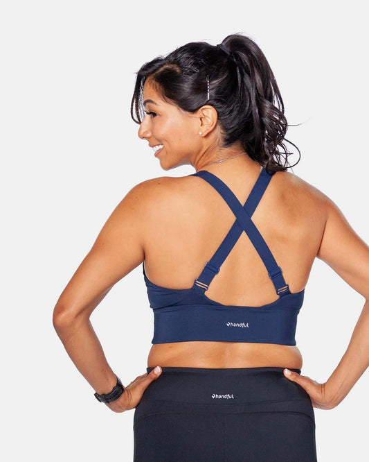 Gametime Bra – Night Swim Navy - Handful