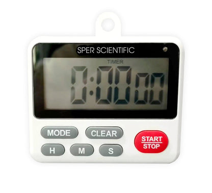 24 Hour Digital Lab + Kitchen Timer with LED Light - Sper Scientific
