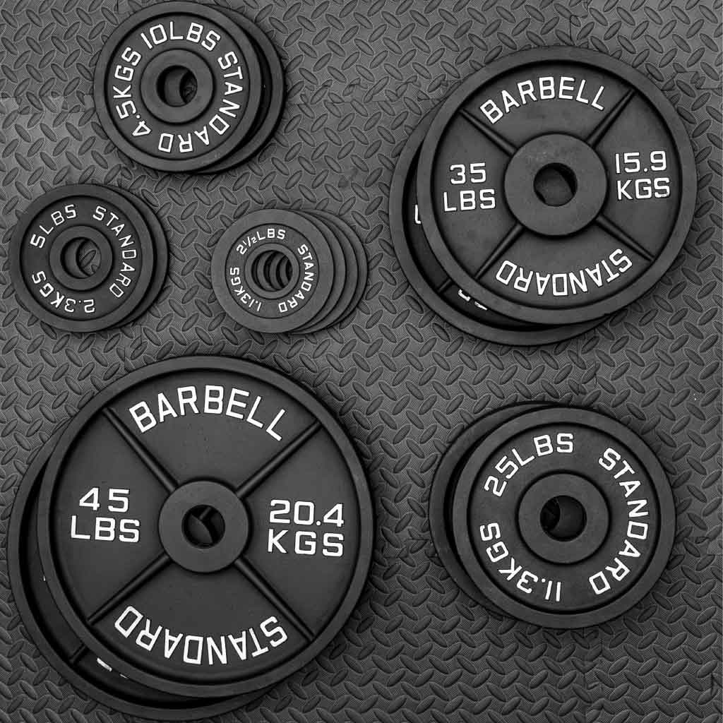 Olympic Weight Plates - Barbell Standard