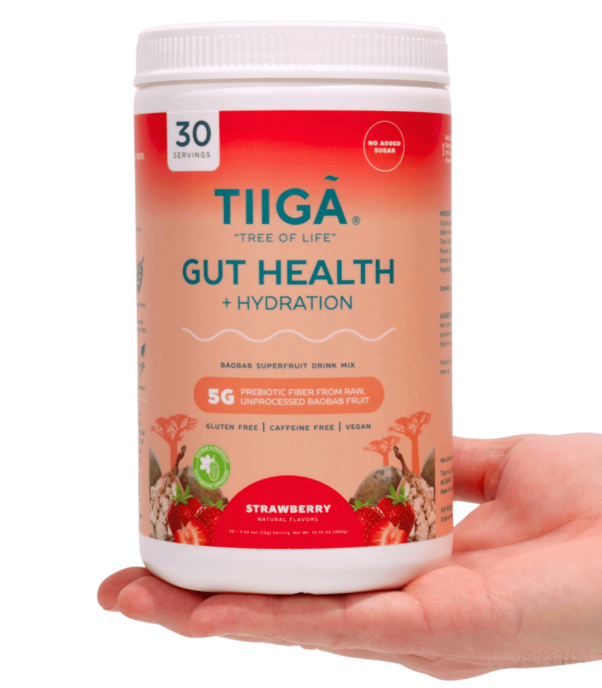 Gut Health + Hydration 30 Serving Tubs - Tiiga - The Track and Field Store