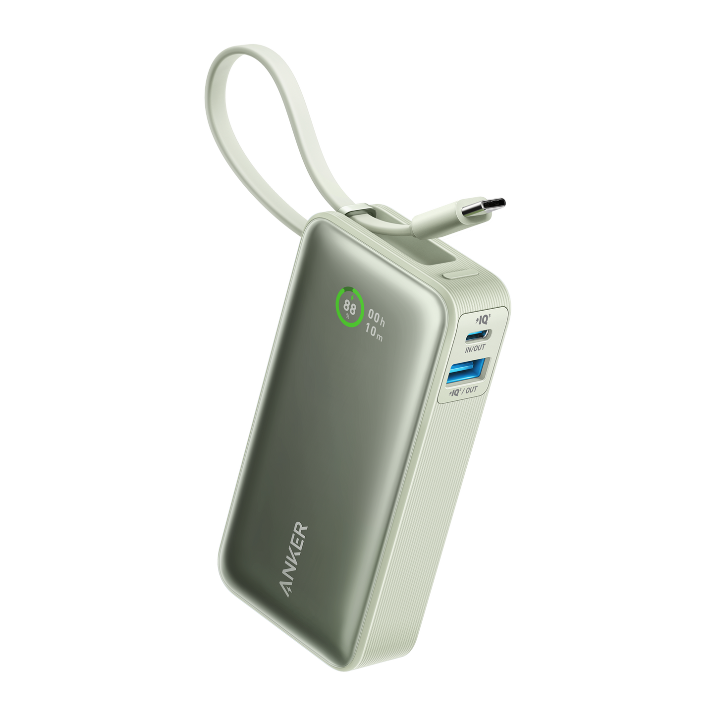 Anker Nano Power Bank (30W, Built-In USB-C Cable) Anker