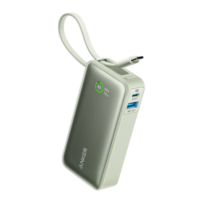Anker Nano Power Bank (30W, Built-In USB-C Cable) Anker