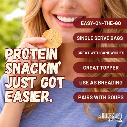 Protein Chips - Barbecue, High Protein & Fiber, Low Carb