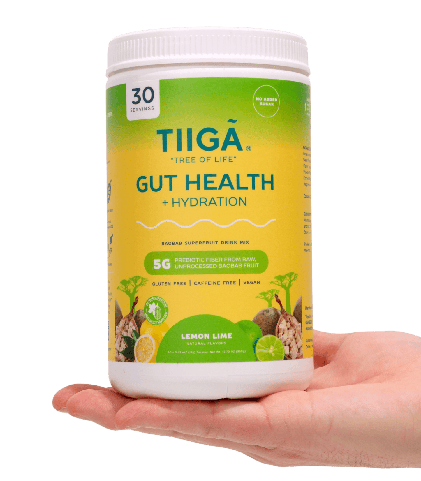 Gut Health + Hydration 30 Serving Tubs - Tiiga - The Track and Field Store