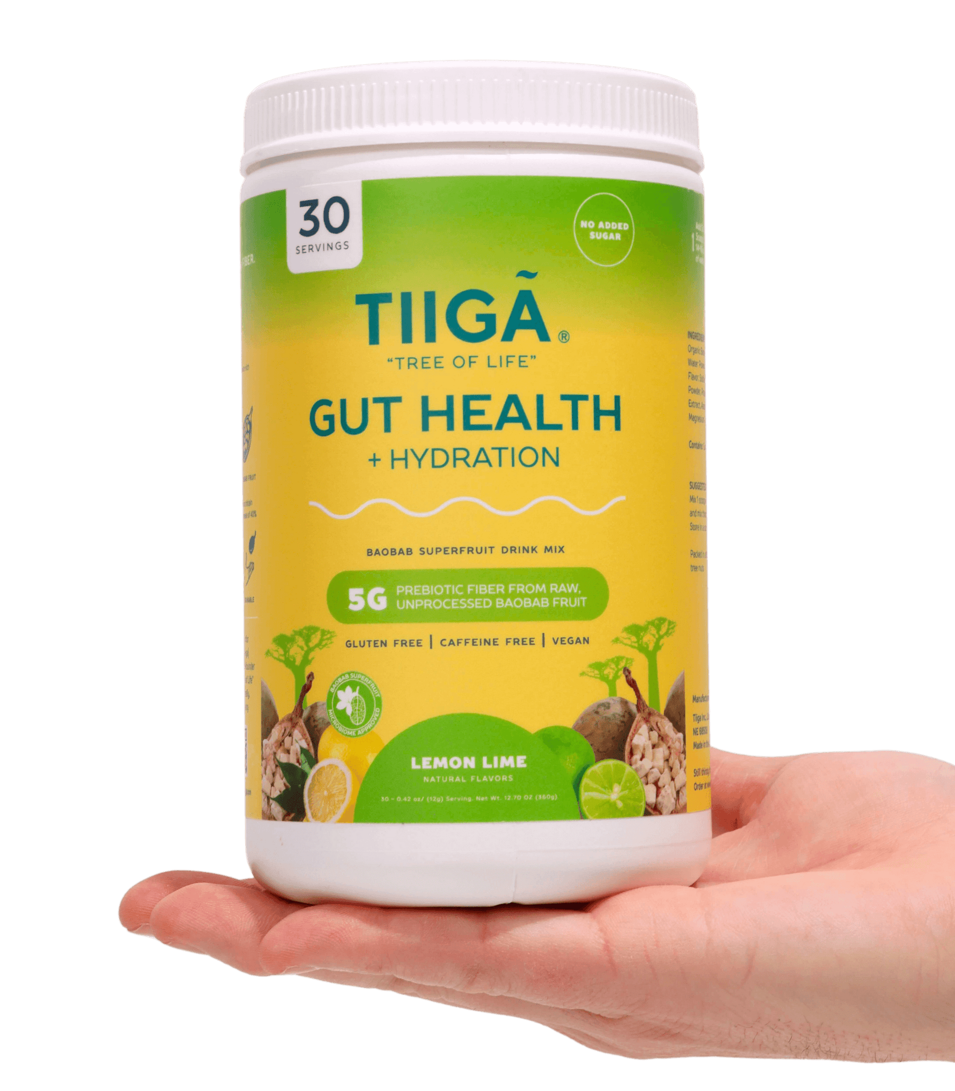 Gut Health + Hydration 30 Serving Tubs - Tiiga - The Track and Field Store