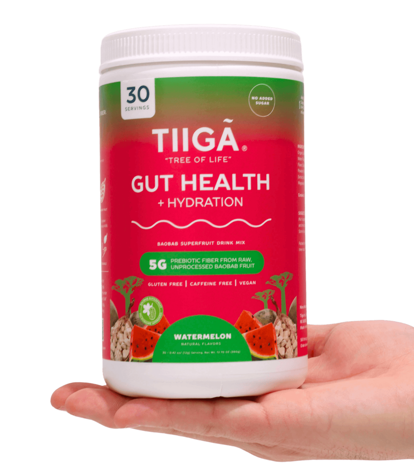 Gut Health + Hydration 30 Serving Tubs - Tiiga - The Track and Field Store