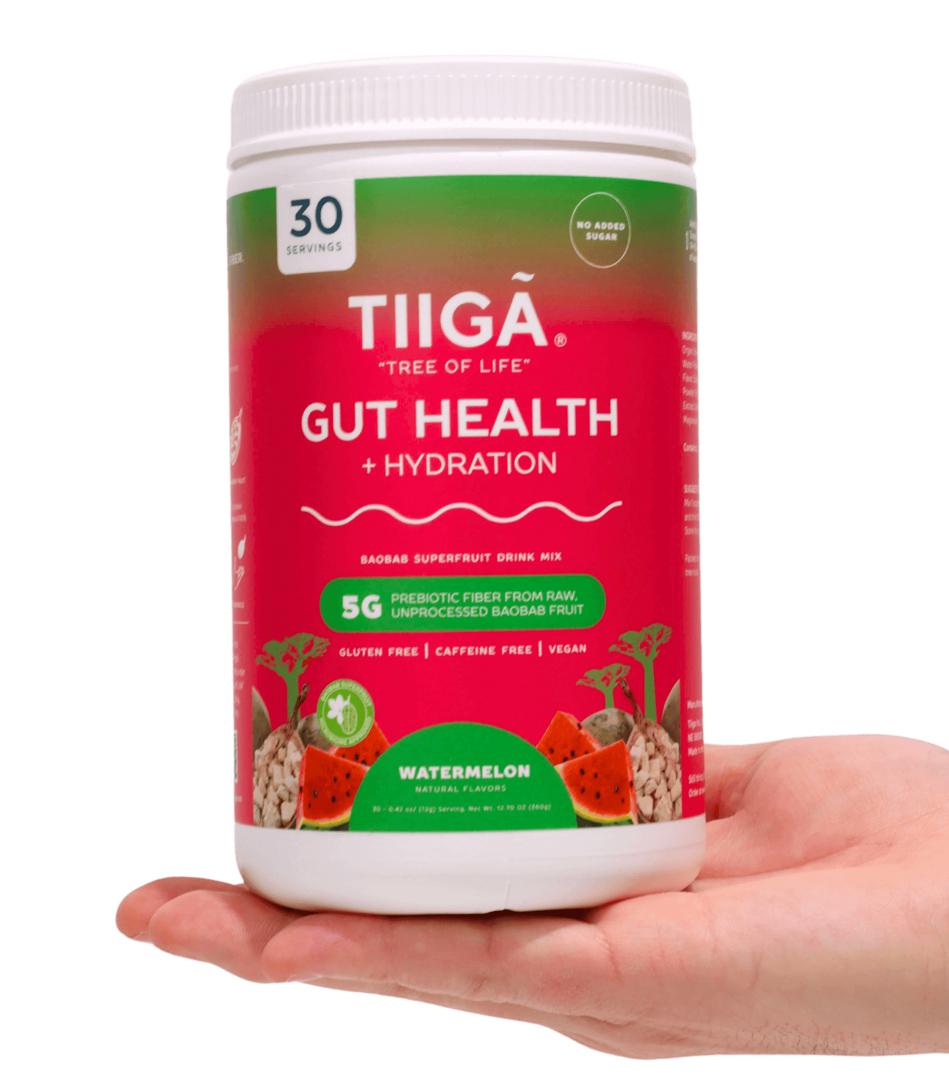 Gut Health + Hydration 30 Serving Tubs - Tiiga - The Track and Field Store