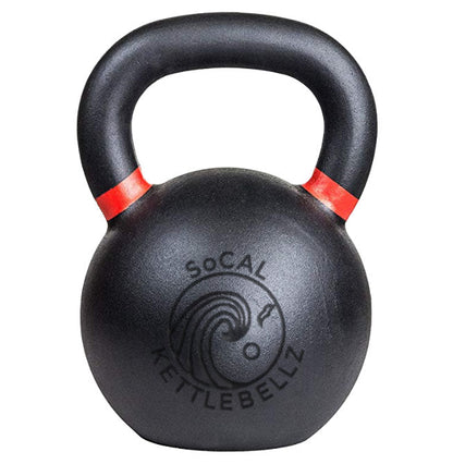 32 kg (70 lb) Powder-Coated Cast-Iron Kettlebell – Black | SoCal Kettlebellz SoCal Kettlebellz